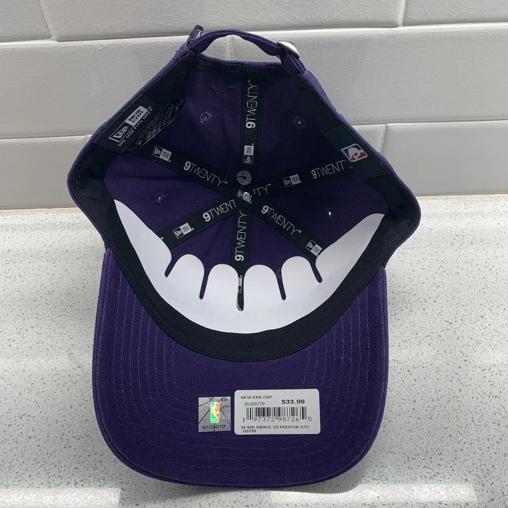 Phoenix Suns New Era 9TWENTY 2023-24 City Edition Purple Adjustable Cap Hat OSFM